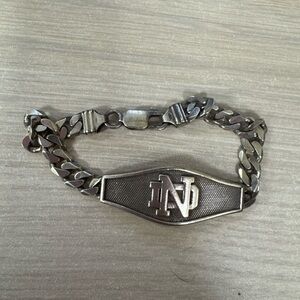 Notre Dame Sterling Silver Bracelet